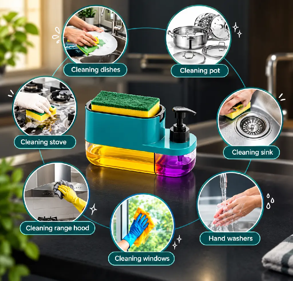 Versatile Dish Soap Cleaning Station.webp